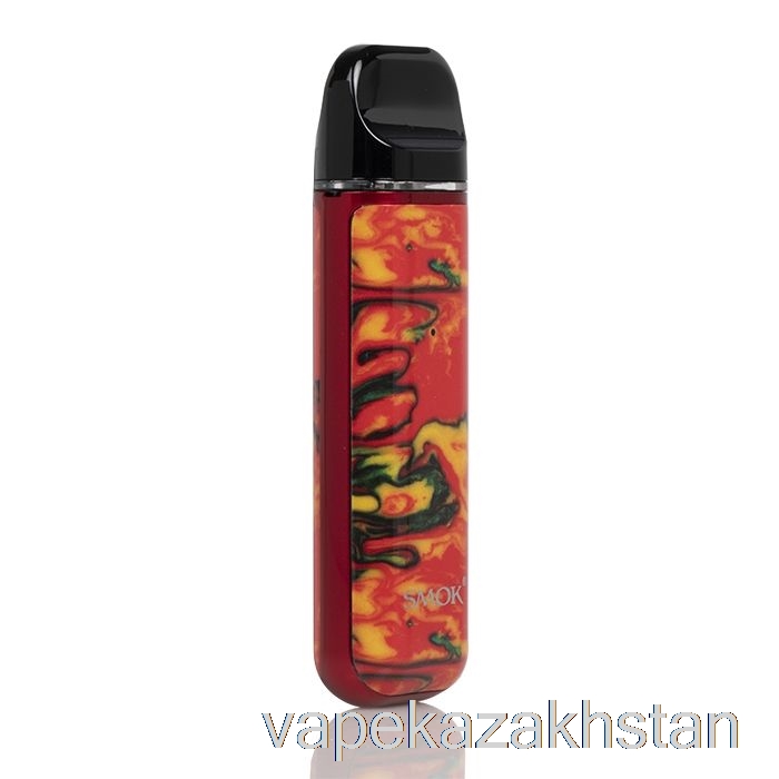 Vape Kazakhstan SMOK NOVO 2 25W Pod System Red / Yellow Resin